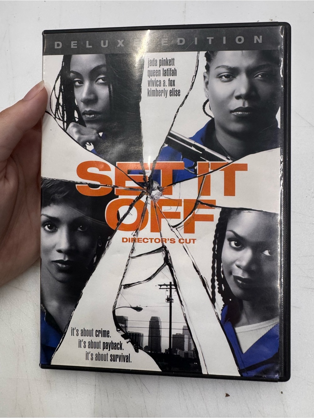 Set It Off (Director's Cut) (DVD, 1996), Jada Pinkett Smith Tested